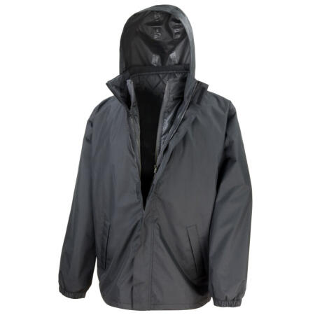 Result Core R215X Result Core 3-in-1 Jacket With Bodywarmer Black