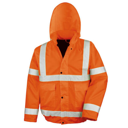 Result Safeguard R217X Result Safeguard Winter Blouson Jacket Hi Vis Orange