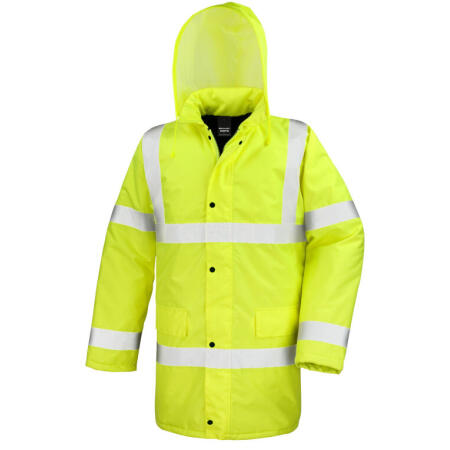 Result Safeguard R218X Result Safeguard Motorway Jacket Hi-Vis Yellow