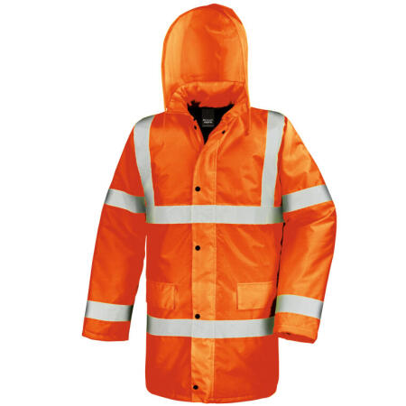 Result Safeguard R218X Result Safeguard Motorway Jacket Hi Vis Orange
