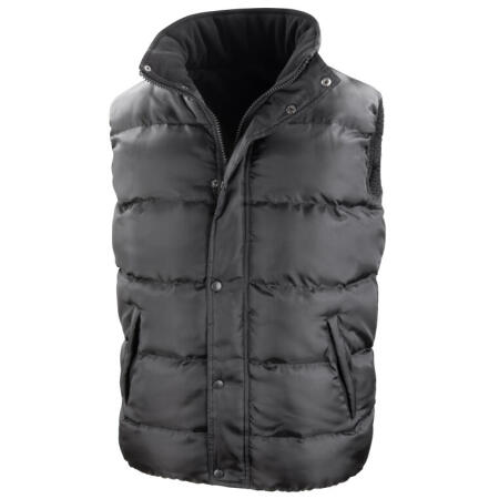 Result Core R223X Result Core Nova Lux Padded Hooded Gilet Black