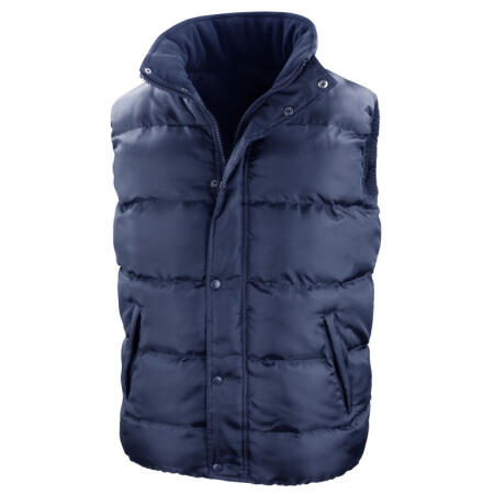 Result Core R223X Result Core Nova Lux Padded Hooded Gilet Navy