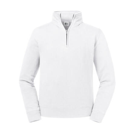 Russell R270M Russell Authentic 1/4 Zip Sweat White