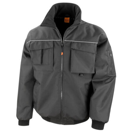 WORK-GUARD by Result R300X WORK-GUARD by Result Sabre Pilot Jacket Black