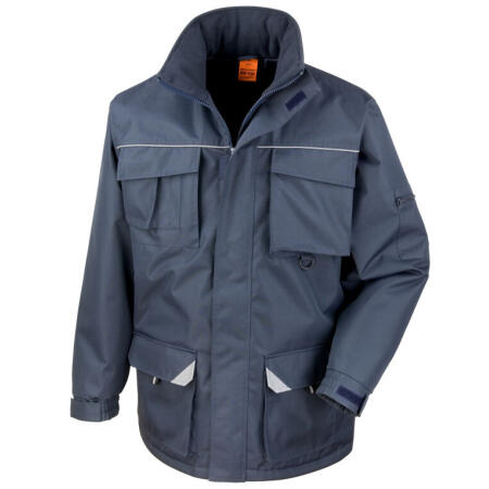 WORK-GUARD by Result R301X WORK-GUARD by Result Sabre Long Coat Navy