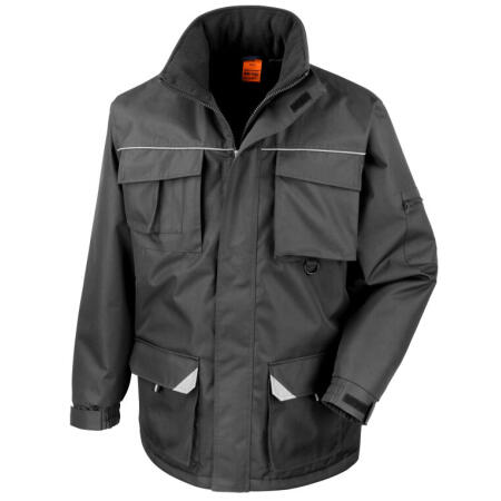 WORK-GUARD by Result R301X WORK-GUARD by Result Sabre Long Coat Black
