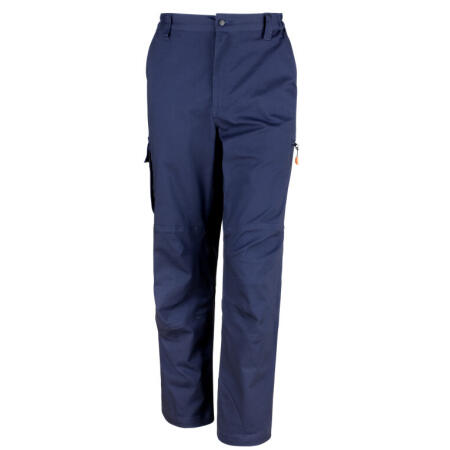 WORK-GUARD by Result R303XL WORK-GUARD by Result Sabre Stretch Trousers (Long) Navy