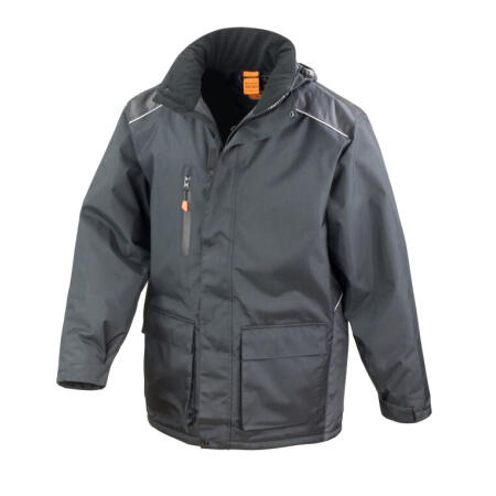 WORK-GUARD by Result R305X WORK-GUARD by Result Vostex Long Coat Black