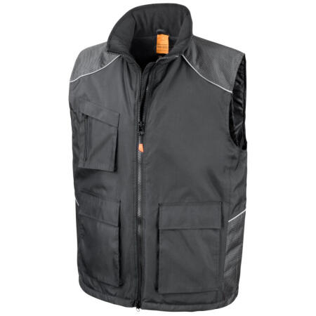 WORK-GUARD by Result R306X WORK-GUARD by Result Vostex Bodywarmer Black