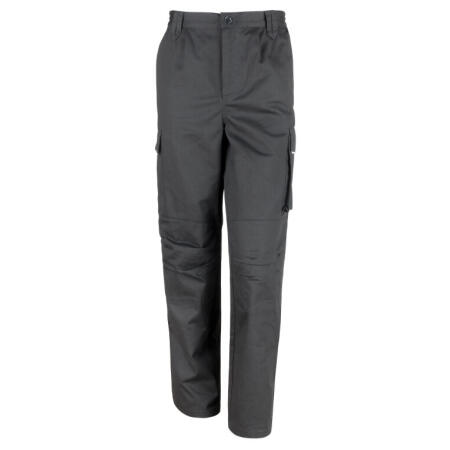 WORK-GUARD by Result R308ML WORK-GUARD by Result Workguard Action Trousers (Long) Black