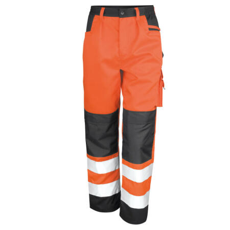 Result Safeguard R327X Result Safeguard Safety Cargo Trousers Hi Vis Orange