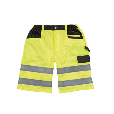 Result Safeguard R328X Result Safeguard Safety Cargo Shorts Fluro Yellow