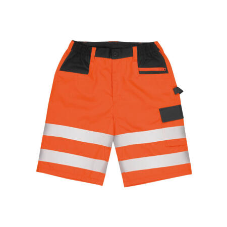 Result Safeguard R328X Result Safeguard Safety Cargo Shorts Fluorescent Orange