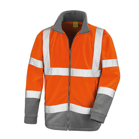 Result Safeguard R329X Result Safeguard Safety Microfleece Fluorescent Orange