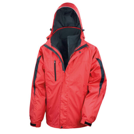Result R400M Result Men's 3-in-1 Journey Jacket Red/Black