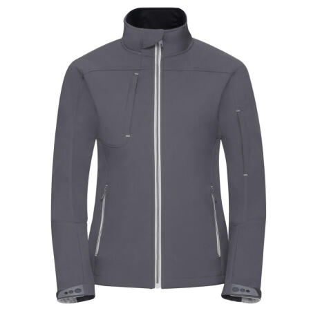 Russell R410F Russell Ladies' Bionic Softshell Jacket Iron Grey