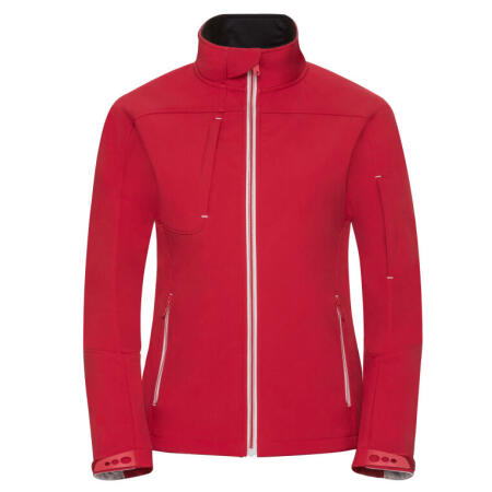 Russell R410F Russell Ladies' Bionic Softshell Jacket Classic Red