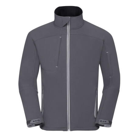 Russell R410M Russell Men's Bionic Softshell Jacket Iron Grey