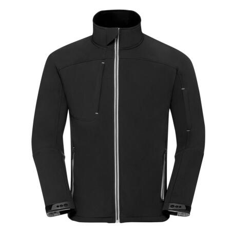 Russell R410M Russell Men's Bionic Softshell Jacket Black
