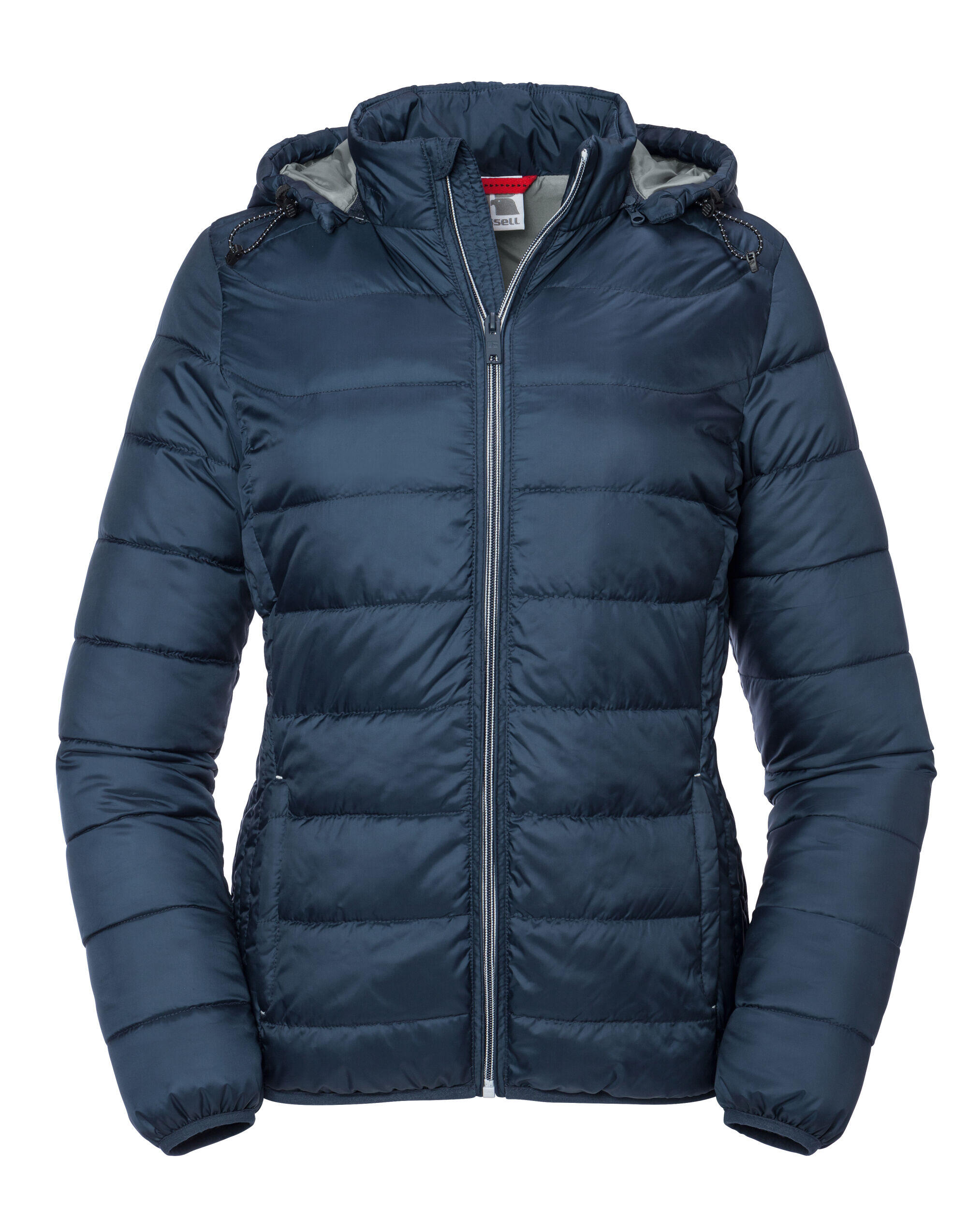 Russell French Navy Ladies' Hooded Nano Jacket