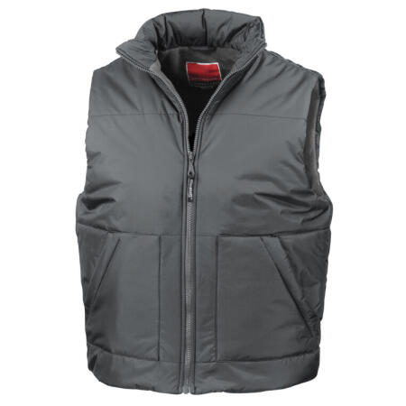 Result R44X Result Fleece Lined Bodywarmer Dark Grey