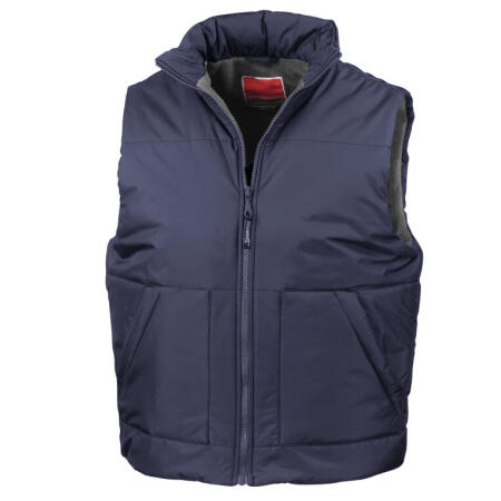 Result R44X Result Fleece Lined Bodywarmer Navy