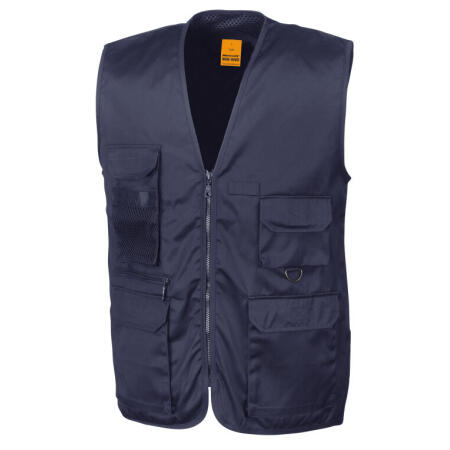 WORK-GUARD by Result R45X WORK-GUARD by Result Safari Waistcoat Midnight Navy