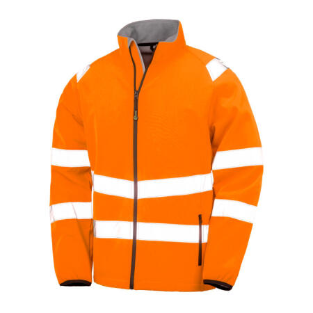 Result Recycled R505X Result Recycled Recycled Printable Safety S'shell Fluoresent Orange