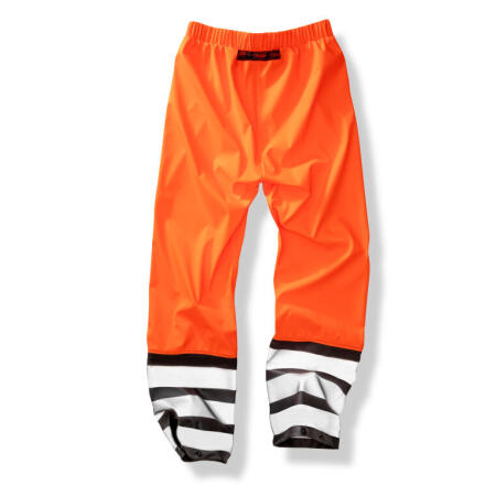 Result Recycled R508X Result Recycled Heavy Duty Prism PU Safe & Dry Trouser Fluorescent Orange/Black