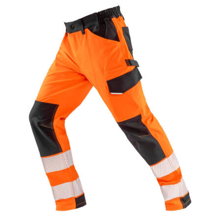 Result Safeguard R517X Result Safeguard Recycled Dynamic Stretch Safety Trouser Fluoresent Orange