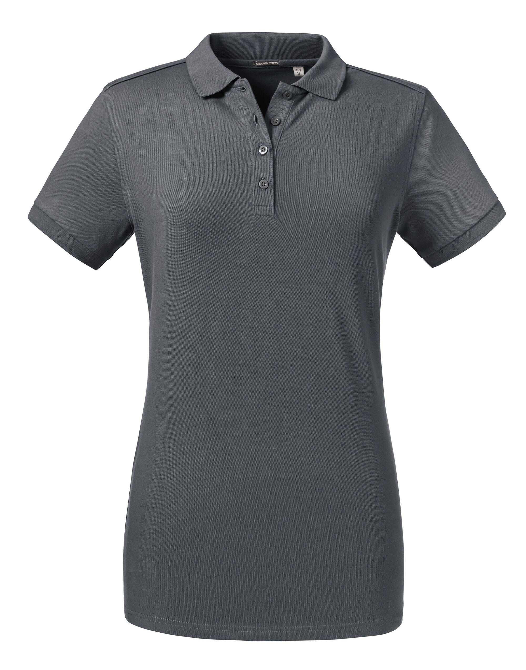 Russell R567F Ladies' Tailored Stretch Polo Convoy Grey