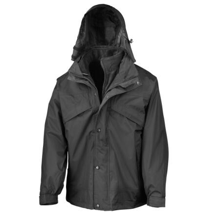 Result R68X Result 3-in-1 Zip and Clip Jacket Black