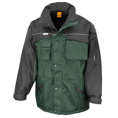WORK-GUARD by Result R72X WORK-GUARD by Result Combo Coat Bottle Green/Black