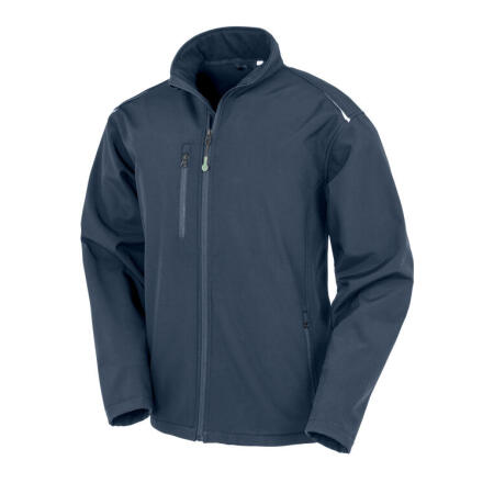 Result Recycled R900X Result Recycled Recycled 3-Layer Printable Softshell JKT Navy