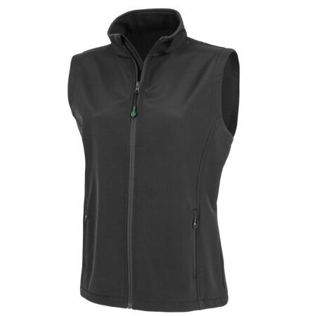 Result Recycled R902F Result Recycled Ladies' Recycled 2-Layer Print Bodywarme Black