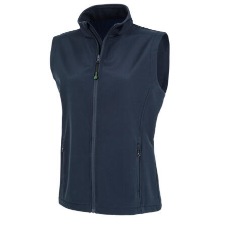 Result Recycled R902F Result Recycled Ladies' Recycled 2-Layer Print Bodywarme Navy