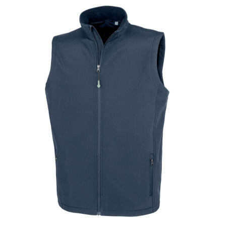 Result Recycled R902M Result Recycled Men's Recycled 2-Layer Print Bodywarmer Navy