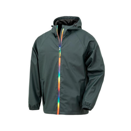 Result Recycled R908X Result Recycled Prism PU Waterproof Jacket Black Olive