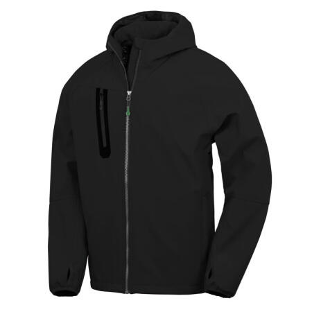Result Recycled R909X Result Recycled 3-Layer Recycled Printable Softshell Black/Black