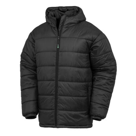 Result Recycled R910X Result Recycled Recycled Hooded Padded Parka Black