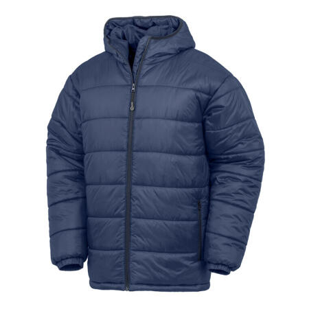 Result Recycled R910X Result Recycled Recycled Hooded Padded Parka Navy