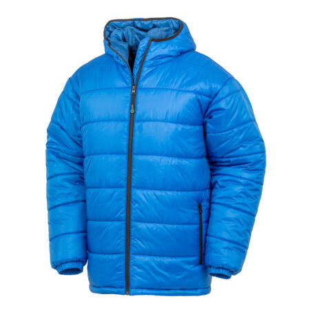 Result Recycled R910X Result Recycled Recycled Hooded Padded Parka Royal Blue
