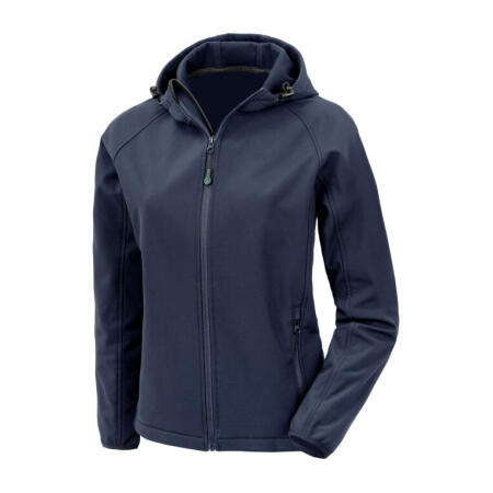Result Recycled R911F Result Recycled Ladies Recycled P'able Hood Shell Navy