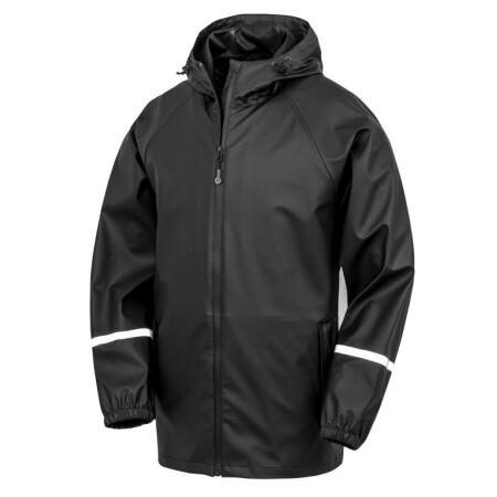 Result Recycled R915X Result Recycled Prism PU Waterproof Jacket Black