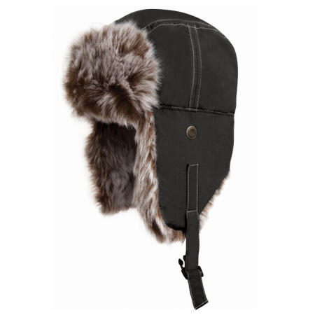Result Winter Essentials RC56 Result Winter Essentials Classic Sherpa Hat Jet Black