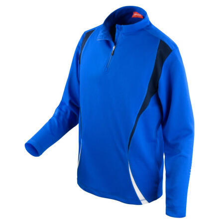 Spiro S178X Spiro Unisex Trial Training Top Royal Blue/Navy/White