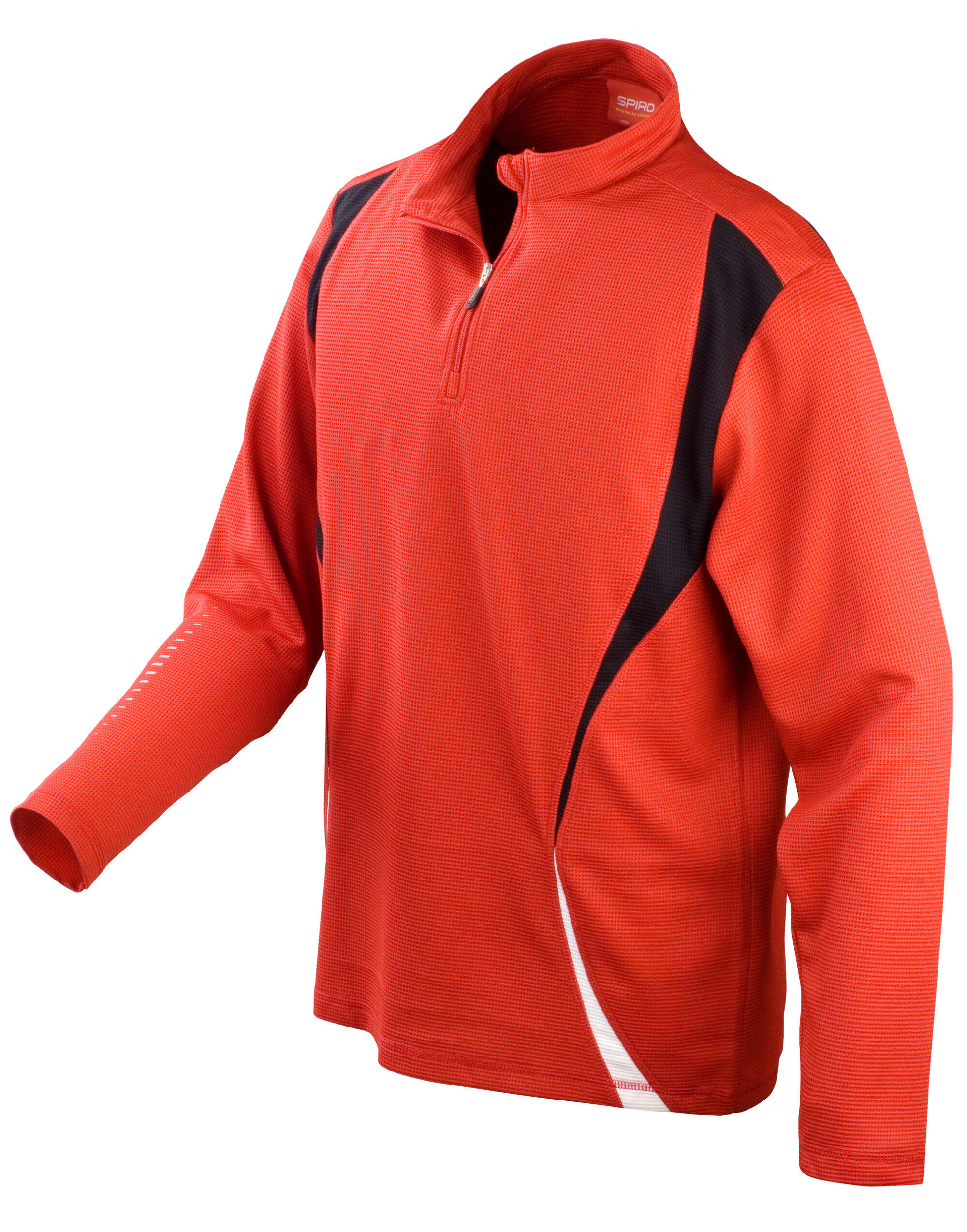 Spiro Red/Black/White Unisex Trial Training Top