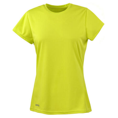 Spiro S253F Spiro Ladies' Quick Dry S/Sleeve T Lime