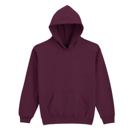 Gildan SF500B Gildan Softstyle Midw Fleece Youth Hoodie Maroon