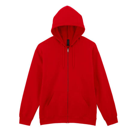 Gildan SF600 Gildan Softstyle Fleece Adult Full Zip Sweat Red